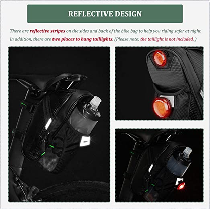 Водоустойчива велосипедна чанта ROCKBROS C7-1 с държач за бутилка