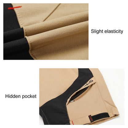 РОКБРОС Елитни къси панталони с вътрешни шорти и подплата за мъже