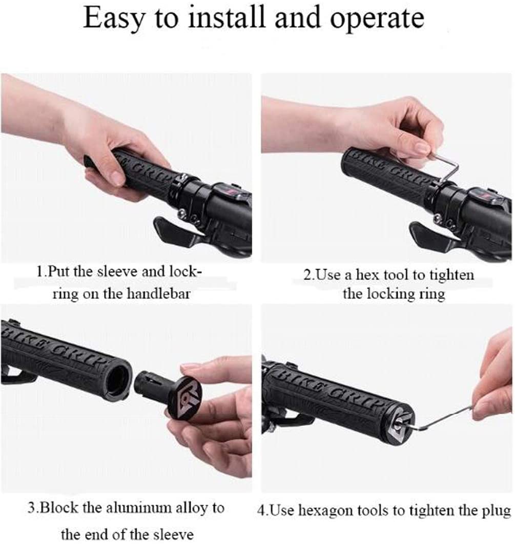 Ръкохватки за кормило на велосипед ROCKBROS 22мм неплъзгащи се