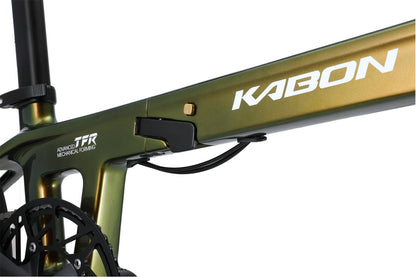 KABON Градски сгъваем велосипед карбон Shimano Altus 9S 20 инча