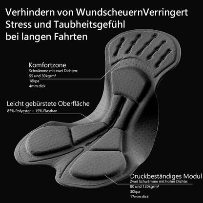 Дамски шорти за колоездене ROCKBROS MTB шорти за колоездене с 3D подплата на седалката летни