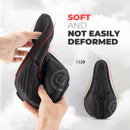 Калъф за седло на велосипед ROCKBROS Гел калъф за седло с дъждобран унисекс