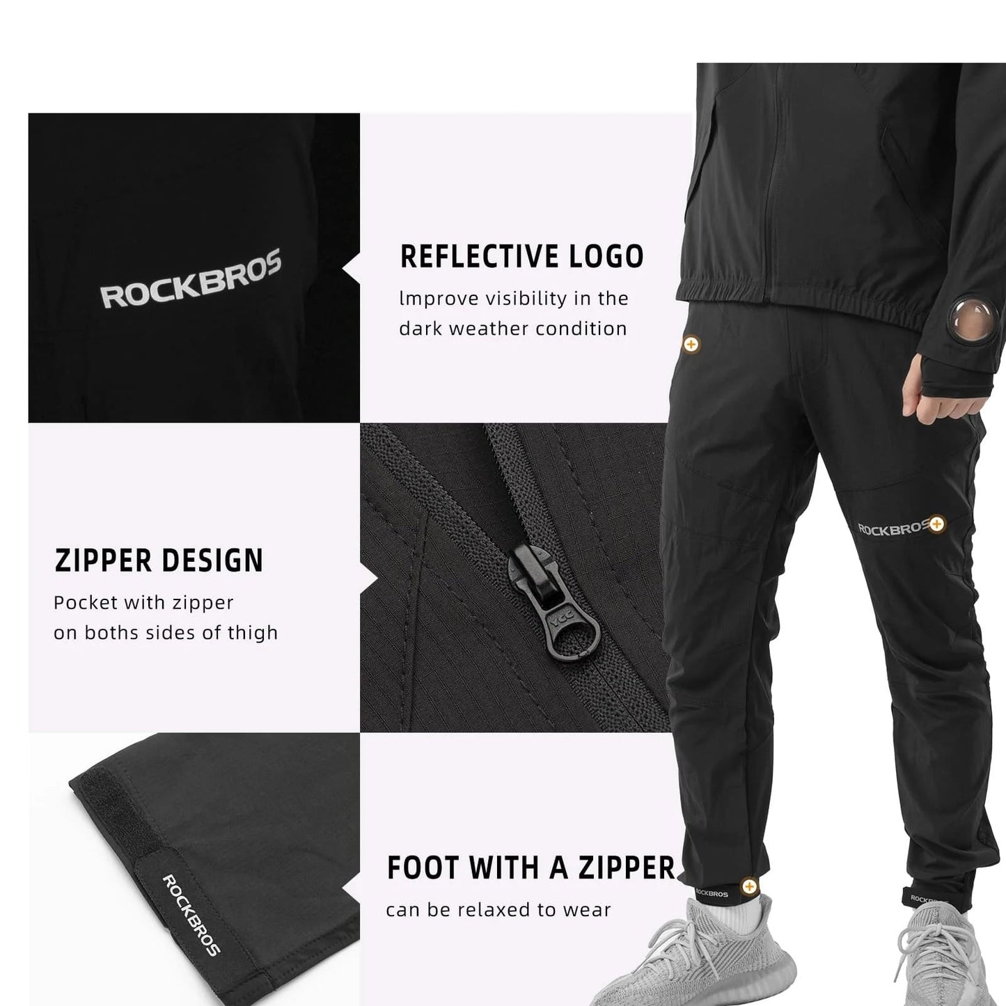 Мъжки шорти за колоездене ROCKBROS с подплатени къси панталони за шосеен велосипед, шорти за велосипед MTB