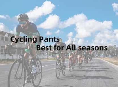 Дълги велосипедни панталони ROCKBROS за мъже и жени, велосипедни панталони за четири сезона с 4D подплата, дълги велосипедни панталони с джобове, панталони за бягане, дишащи MTB