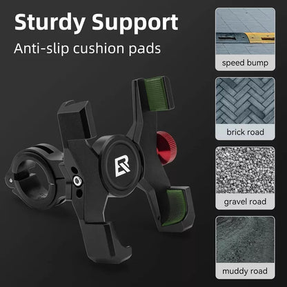 ROCKBROS велосипед държач за мобилен телефон държач за телефон на кормилото за смартфон 4,7-7,09 инча