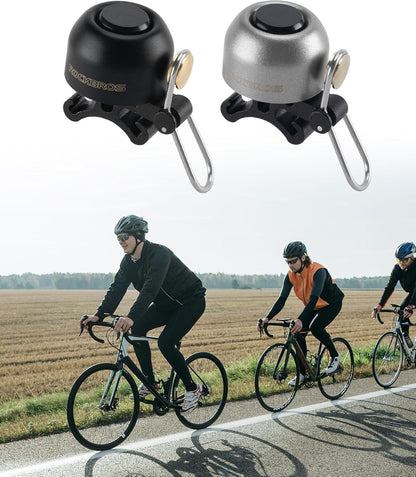 ROCKBROS велосипед звънец кормило класически, планински велосипед ретро велосипед звънец силен звънец велосипед мед велосипед звънец за 22-34 mm