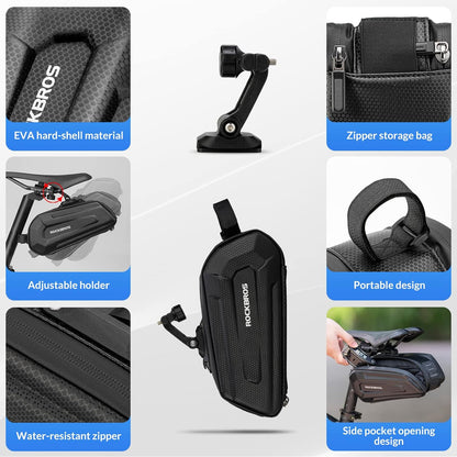 Водоустойчива велосипедна чанта ROCKBROS B69 с бързо освобождаване 1.8L