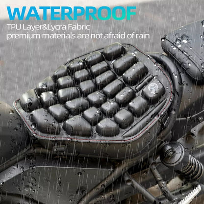 Водоустойчиво абсорбиращо удари 3D надуваемо седло на мотоциклет ROCKBROS