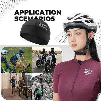 ROCKBROS велосипедна шапка COOLMAX под шапка велосипедна каска шапка велосипедна шапка лятна UPF50+