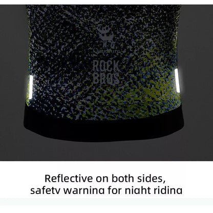 ROCKBROS мъжка велосипедна фланелка, риза с къс ръкав, велосипедно облекло S-4XL