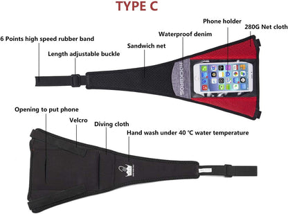 ROCKBROS уловител на пот за ролкови тренажори Аксесоари за ролери, абсорбиращи изпотяване, дишащи, бързо съхнещи