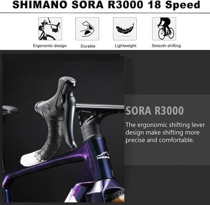 Гравел карбонов велосипед RINOS Sandman1.0 Shimano R3000