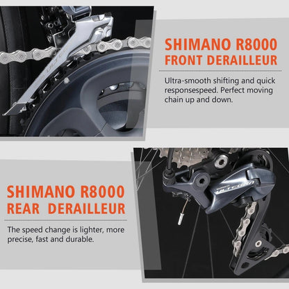 Шосеен велосипед RINOS Carbon Odin 5.0, Shimano Ultegra R8000