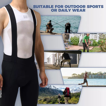 Мъжки летен спортен потник ROCKBROS велосипедна долна тениска без ръкави