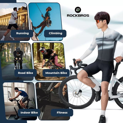 ROCKBROS мъжко колоездачно трико, велосипедно трико с дълъг ръкав, велосипедно трико за колоездене, колоездене, MTB, шосеен велосипед, велосипедно облекло, дишащо, бързосъхнещо