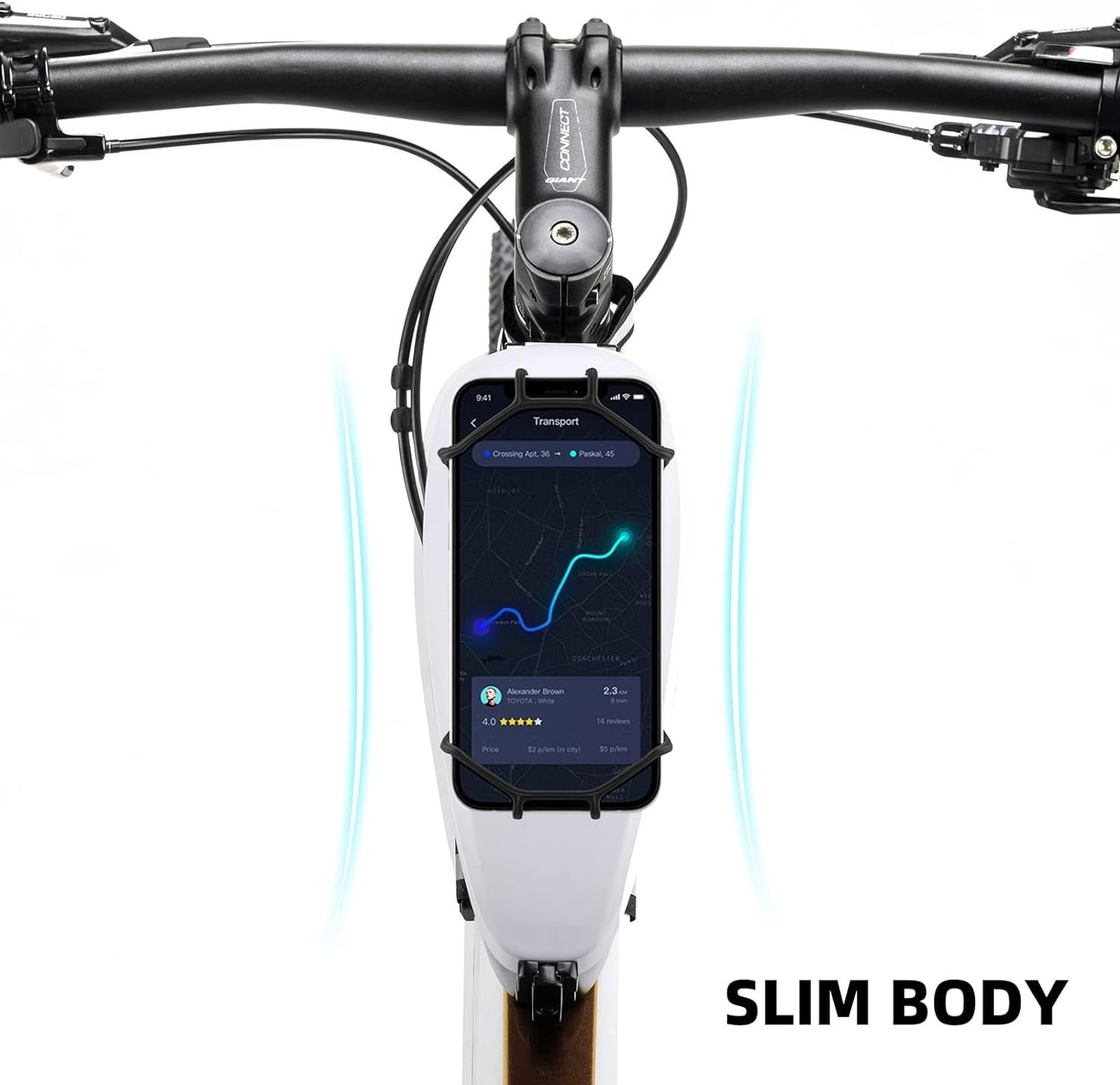 Чанта за велосипед ROCKBROS чанта с рамка с държач за мобилен телефон за 4-6,5 инча мобилни телефони