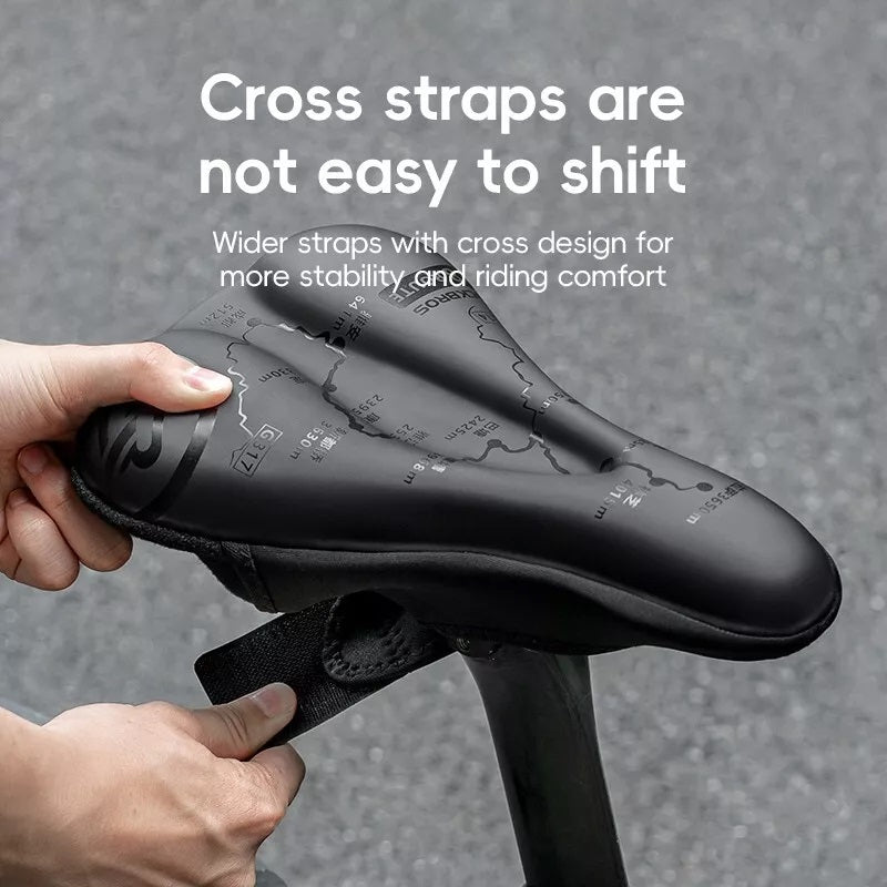 Калъф за седло за велосипед ROCKBROS Гел седло дишащо покривало за седло за велосипед