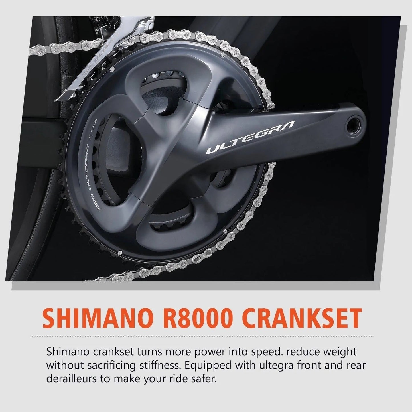 Гравел карбонов велосипед RINOS Sandman5.0 Shimano R8000 Ultegra