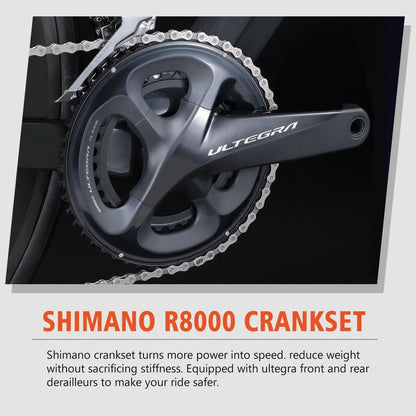 Гравел карбонов велосипед RINOS Sandman5.0 Shimano R8000 Ultegra