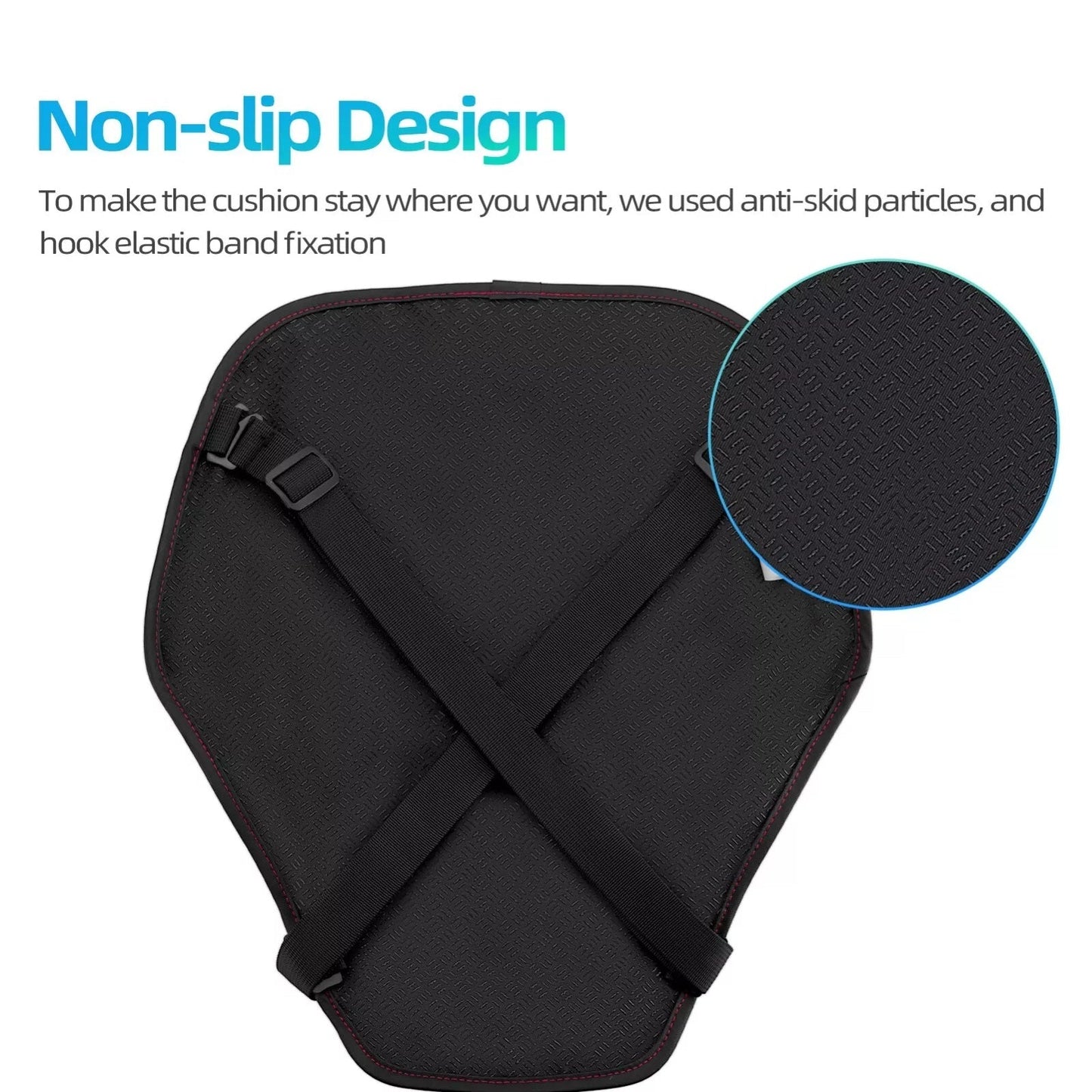 Водоустойчиво абсорбиращо удари 3D надуваемо седло на мотоциклет ROCKBROS