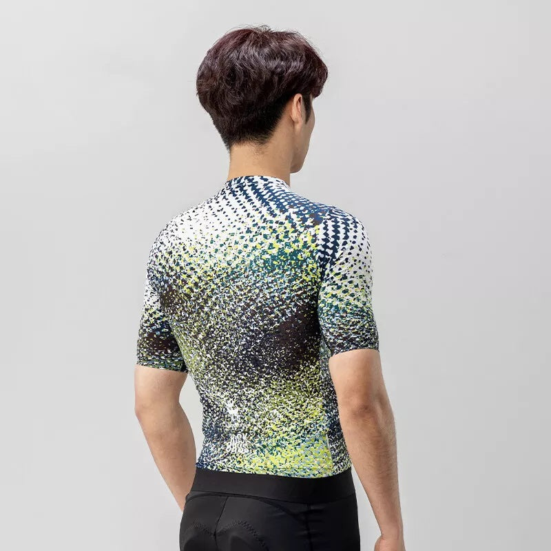 ROCKBROS мъжка велосипедна фланелка, риза с къс ръкав, велосипедно облекло S-4XL