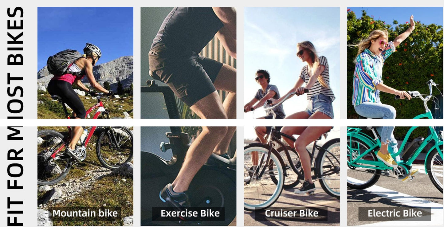 ROCKBROS Широко седло за велосипед за велоергометър/велосипед Peloton Bike Seat