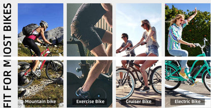 ROCKBROS Широко седло за велосипед за велоергометър/велосипед Peloton Bike Seat