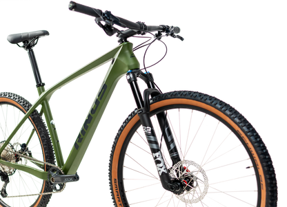 RINOS Gaia4.0 Карбонов MTB Планински велосипед Shimano SLX 12 скорости FOX