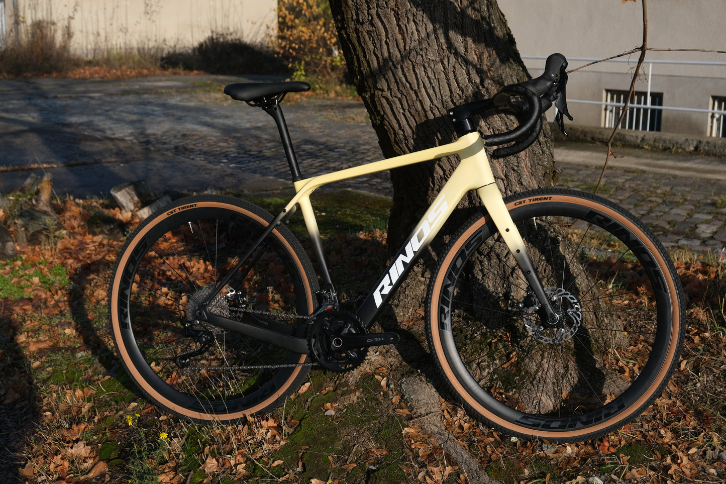 Гравел карбонов велосипед RINOS Sandman4.0 Shimano GRX400