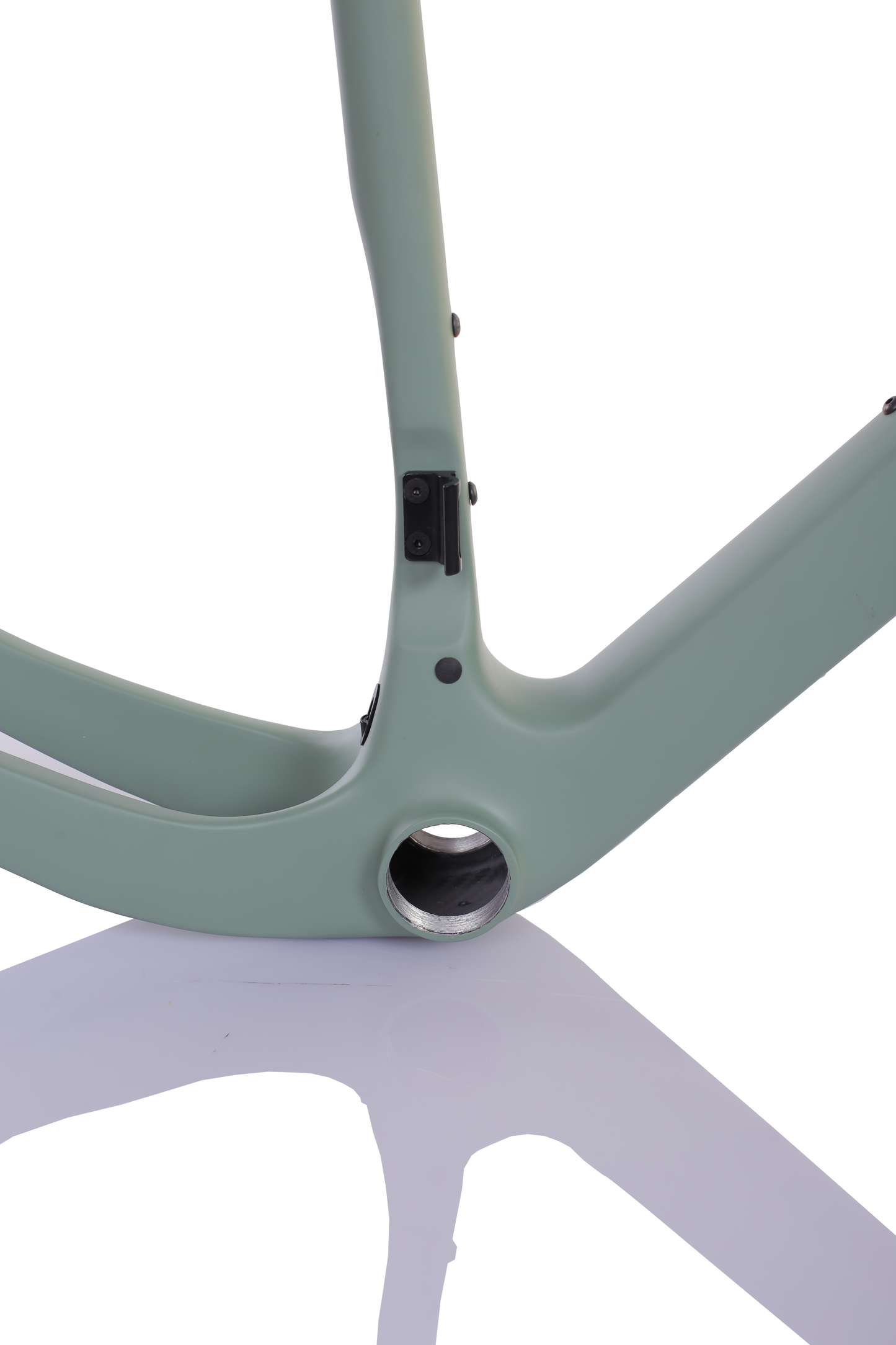 Комплект рамка RINOS с вилка за седалка, кормило, въглеродни влакна T800