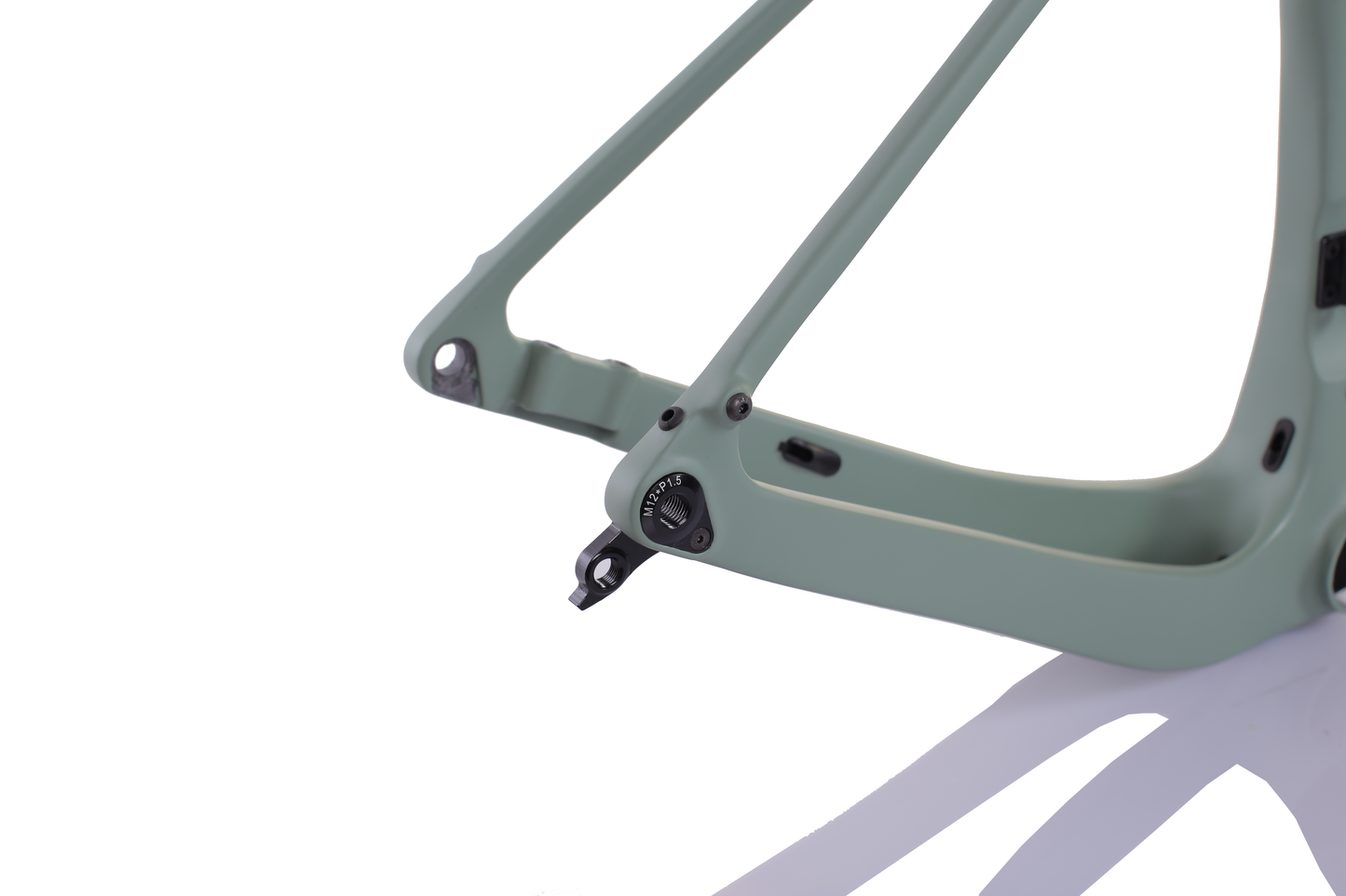 Комплект рамка RINOS с вилка за седалка, кормило, въглеродни влакна T800