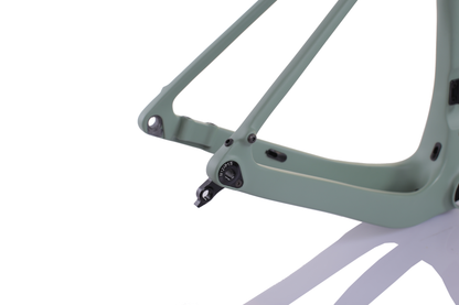 Комплект рамка RINOS с вилка за седалка, кормило, въглеродни влакна T800