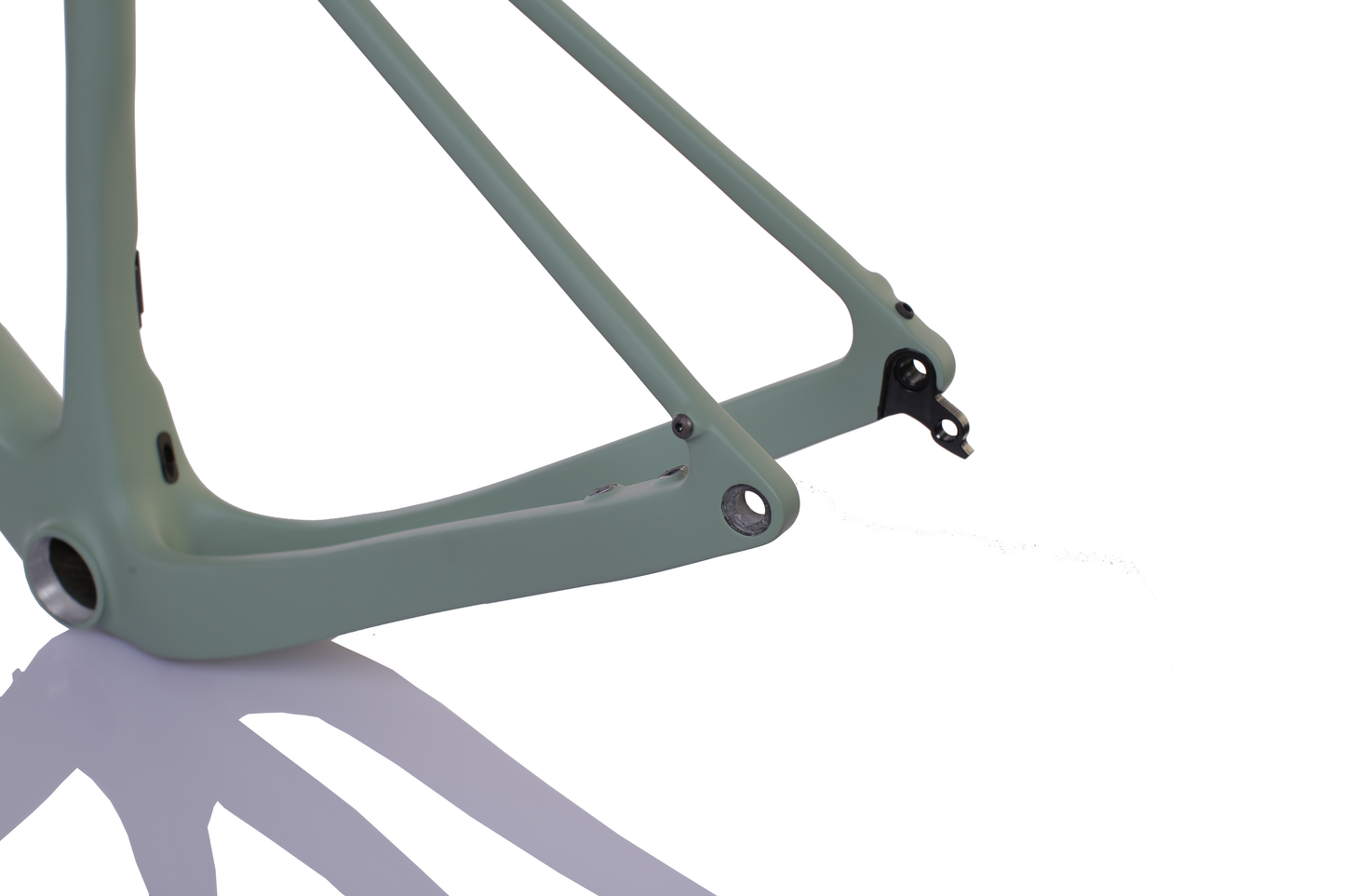 Комплект рамка RINOS с вилка за седалка, кормило, въглеродни влакна T800