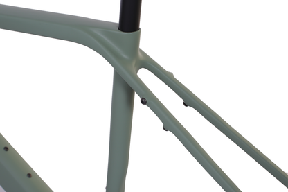 Комплект рамка RINOS с вилка за седалка, кормило, въглеродни влакна T800