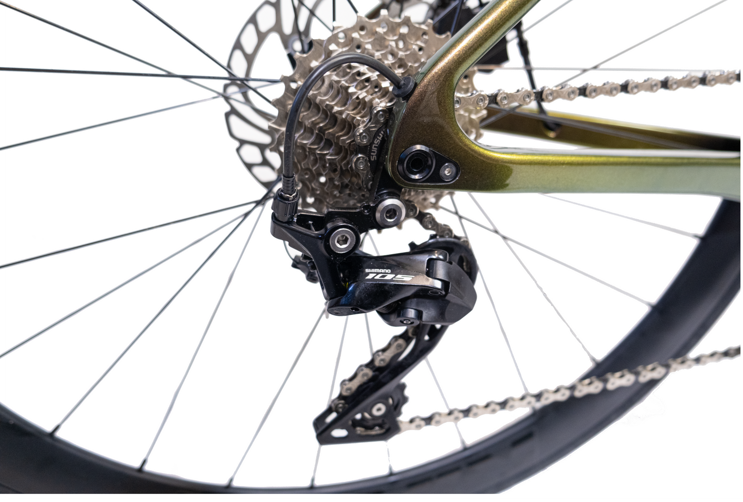 Шосеен велосипед RINOS Carbon Odin 3.0, Shimano 105 R7000, Размер на рамката 53 см