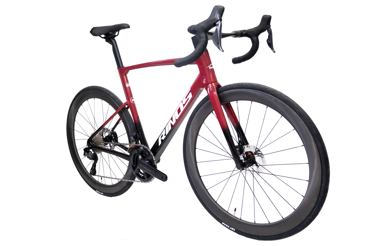RINOS карбонов път велосипед Odin7.1 Shimano Ultegra Di2 с карбонови колела – 24 скорости