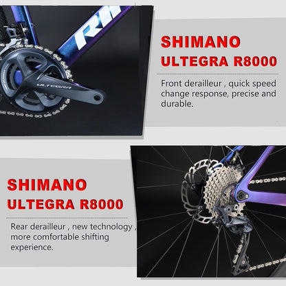 Шосеен велосипед RINOS Carbon Odin 5.0, Shimano Ultegra R8000