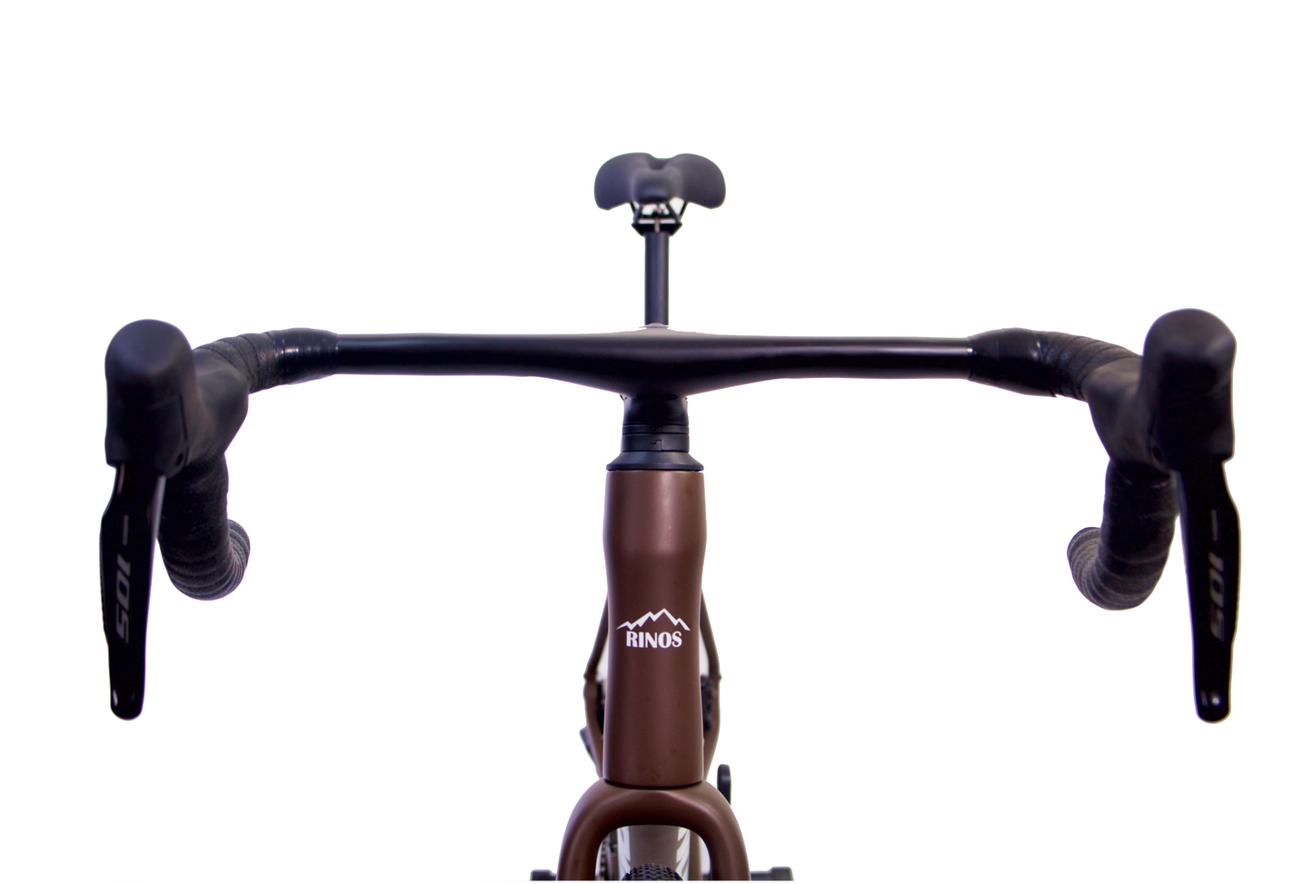 RINOS Карбонов Гравел Sandman8.0 Shimano 105 Di2 Кафе