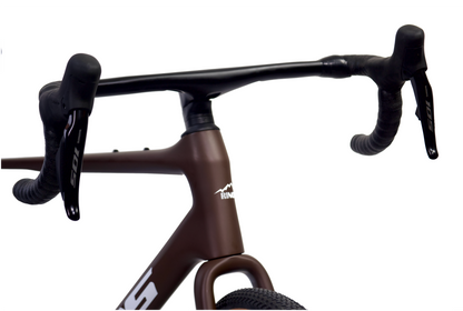 RINOS Карбонов Гравел Sandman8.0 Shimano 105 Di2 Кафе