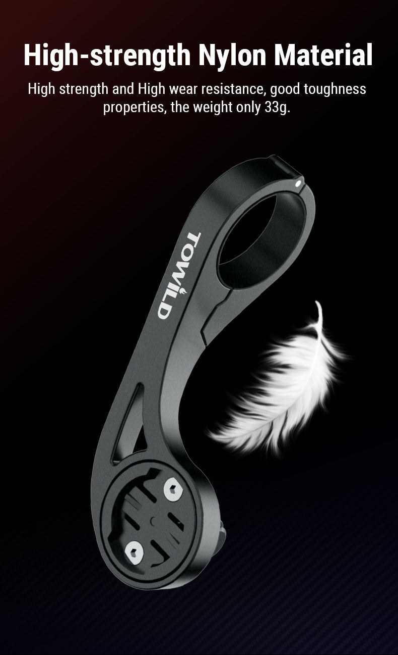 TOWILD AS90 Многофункционална удължителна стойка за монтиране на фенерче или компютърна светлина или GoPro/GARMIN/XOSS/iGPSport