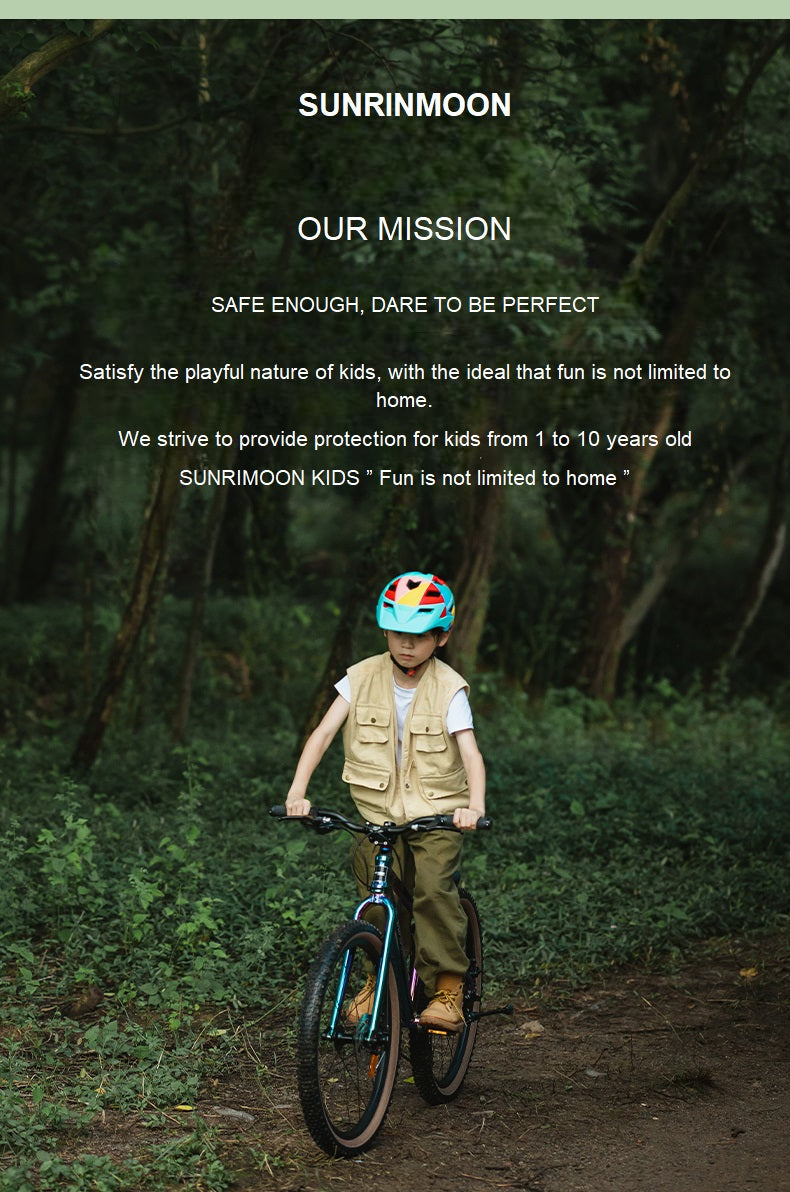 Лека детска каска Sunrimoon