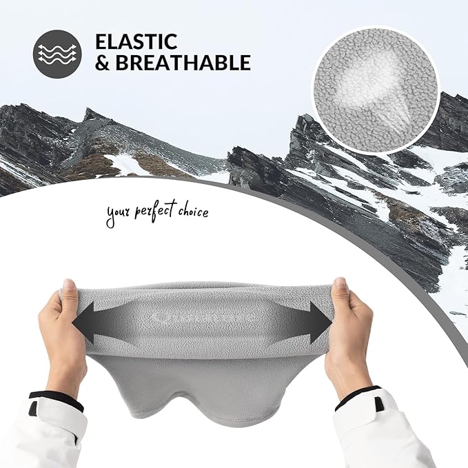 Qunature Balaclava Winter Warm Balaclava Thermal Windproof Balaclava Ski Mask за дейности на открито, като колоездене, мотоциклет, сноуборд, ски, топло за врат за жени/мъже, унисекс