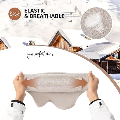 Qunature Balaclava Winter Warm Balaclava Thermal Windproof Balaclava Ski Mask за дейности на открито, като колоездене, мотоциклет, сноуборд, ски, топло за врат за жени/мъже, унисекс