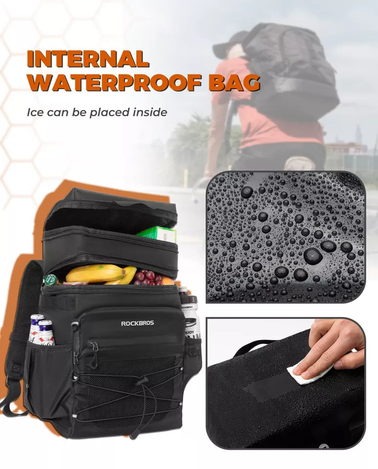 Подвижна раница ROCKBROS Многофункционална раница 3,5+14L за пътуване на открито
