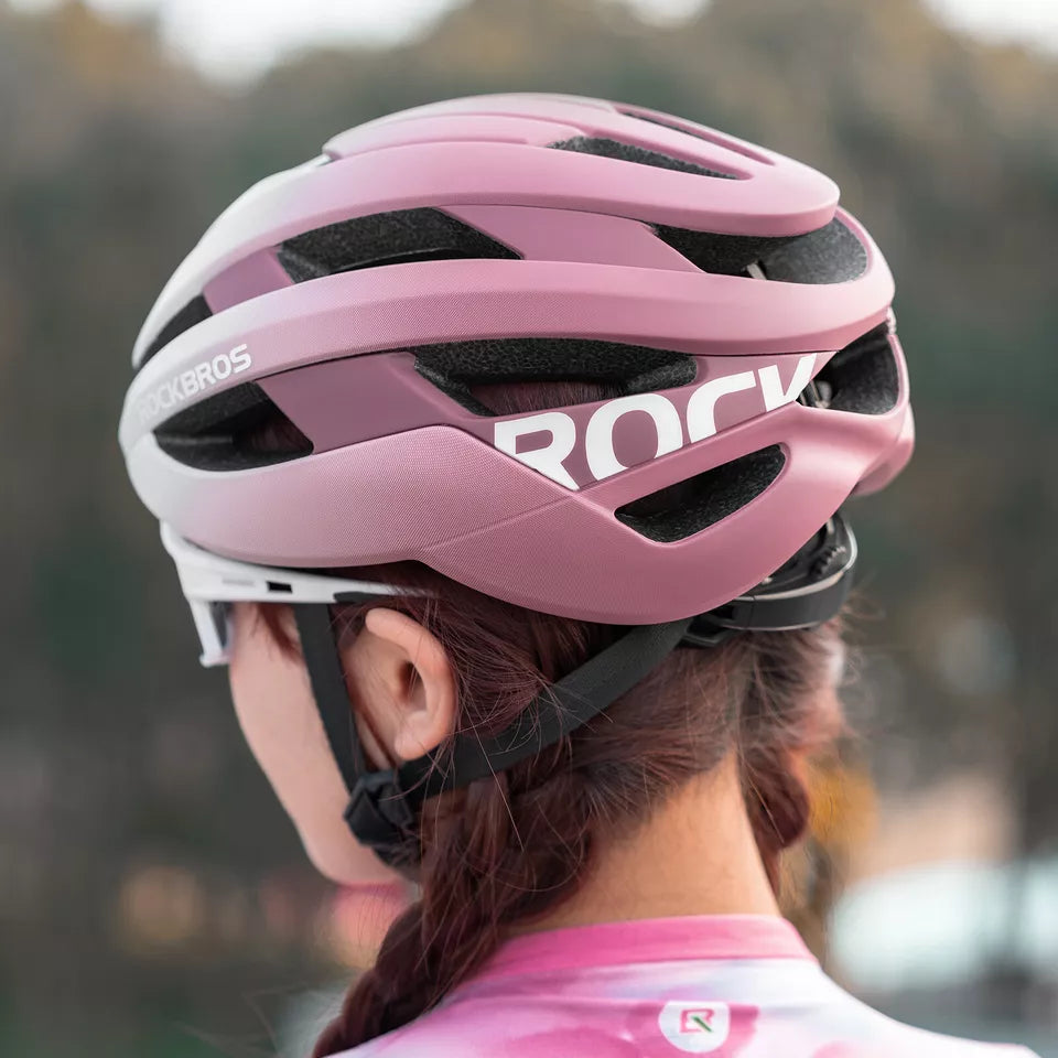 ROCKBROS велосипедна каска велосипедна каска унисекс защитна каска за планинско колоездене шосейна велосипедна каска