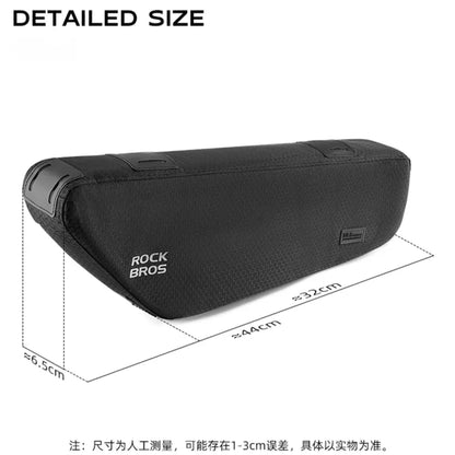ROCKBROS велосипедна чанта рамка чанта подвижна триъгълна чанта за MTB 2.9L