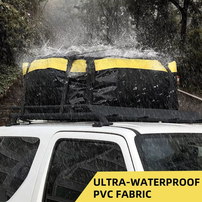 ROCKBROS 300L чанта за покрив за кола водоустойчива чанта за багаж за кола сгъваема PVC кутия