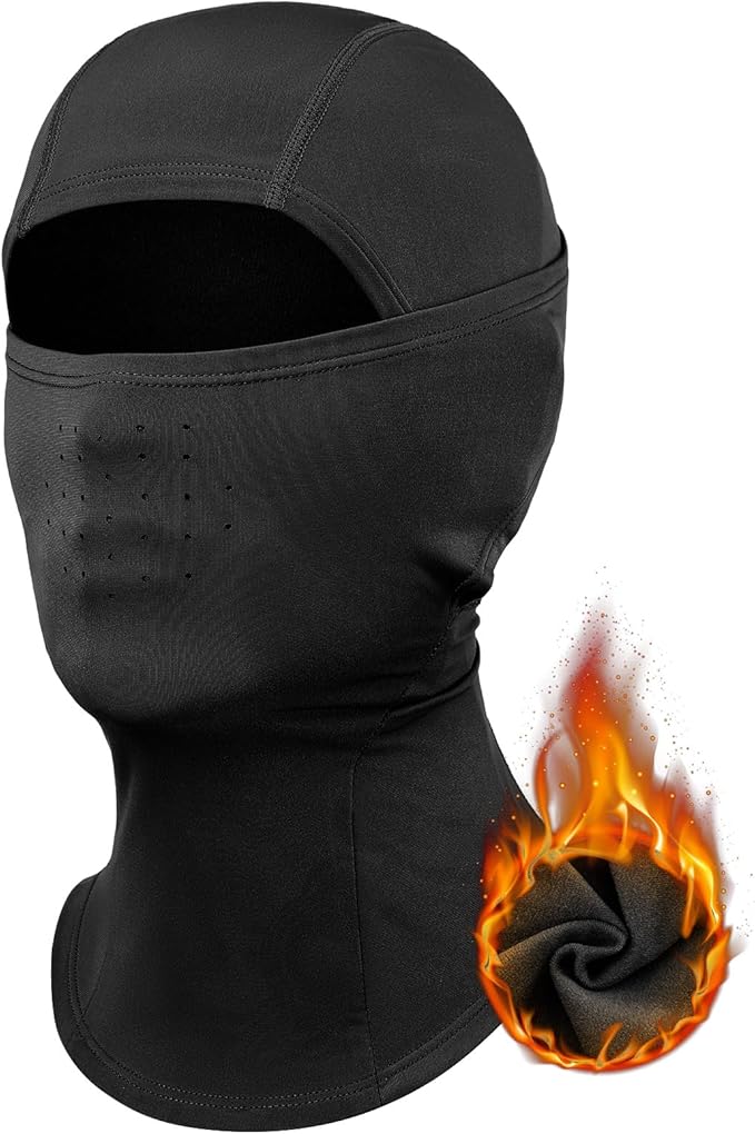 Qunature Balaclava Balaclava Зимна ски маска Ветроустойчива дишаща маска за лице M/L за спортове на открито Ски Колоездене Сноуборд Мотоциклет Жени/Мъже