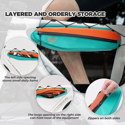 ROCKBROS велосипедна чанта рамка чанта надолу тръба