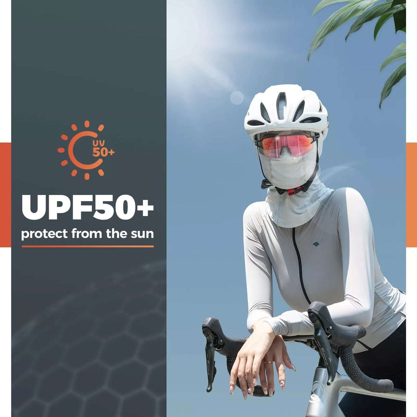 ROCKBROS Дишаща балаклава покривало за глава за мъже и жени